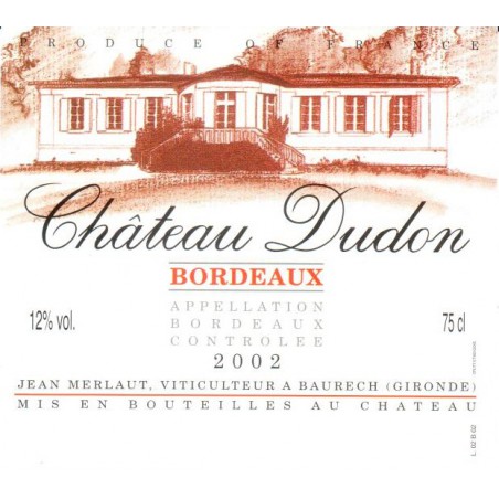 CH. DUDON Rouge