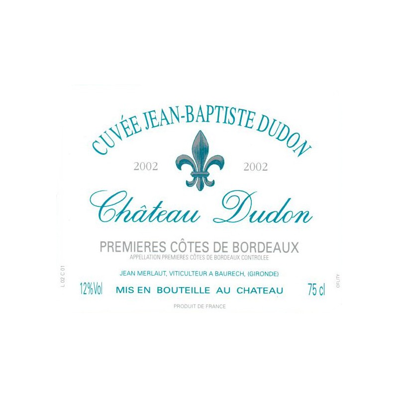 CUVEE JEAN BAPTISTE DUDON