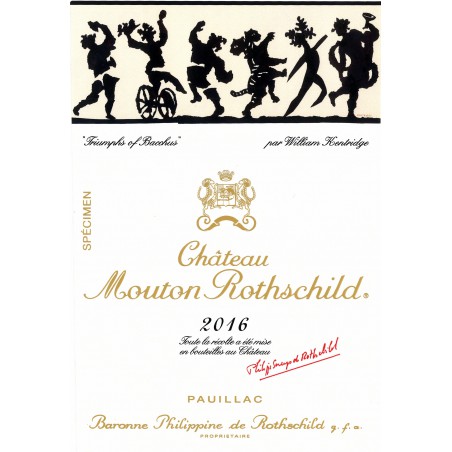 Château MOUTON ROTHSCHILD 2016