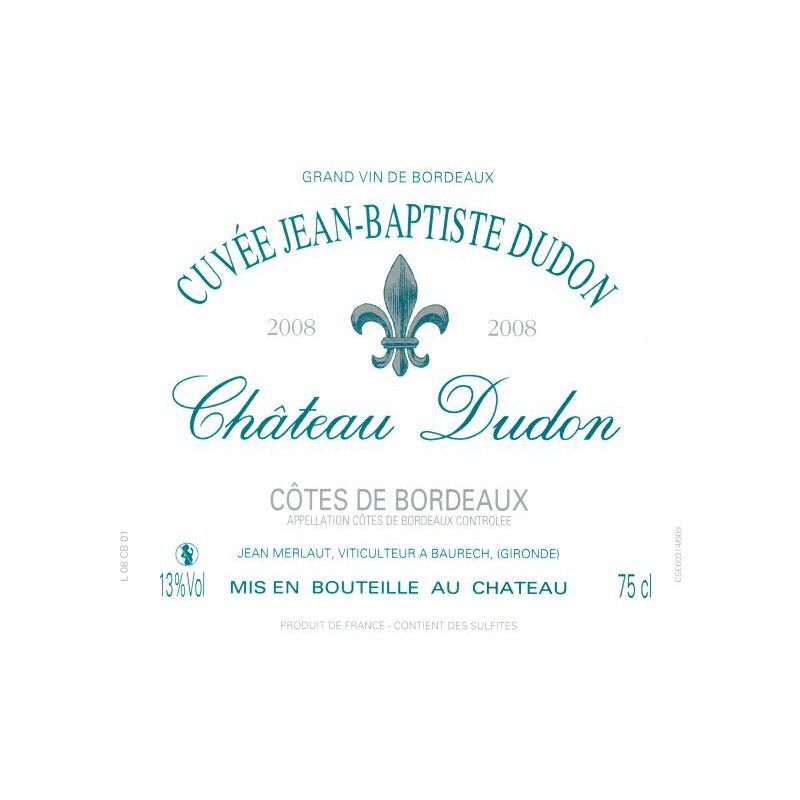 CUVEE JEAN BAPTISTE DUDON