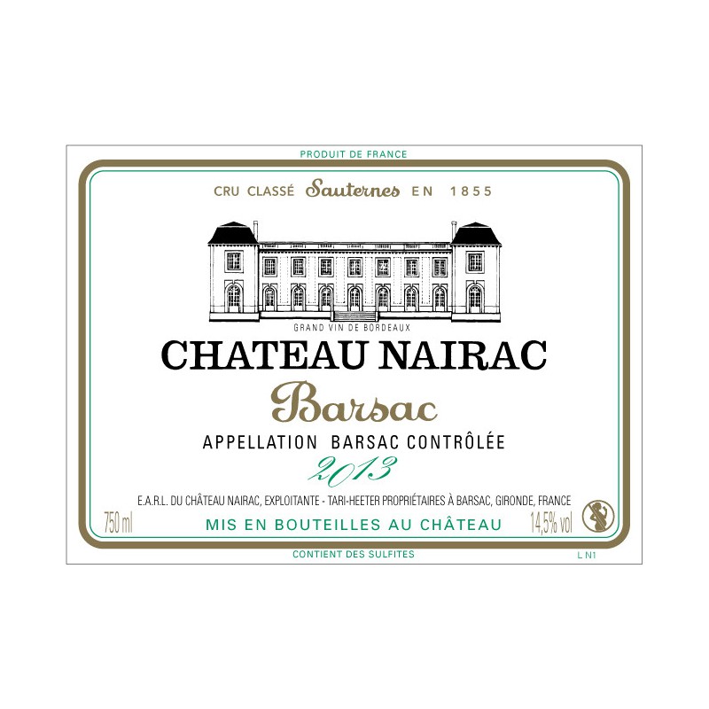Château NAIRAC 2013