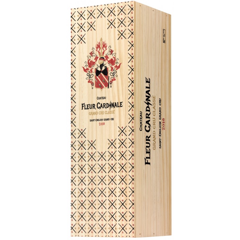 Château FLEUR CARDINALE 2018 Edition Collector Hard Rock