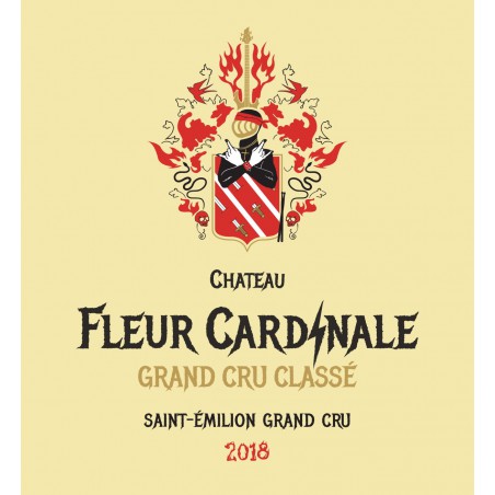 Château FLEUR CARDINALE 2018 Edition Collector Hard Rock