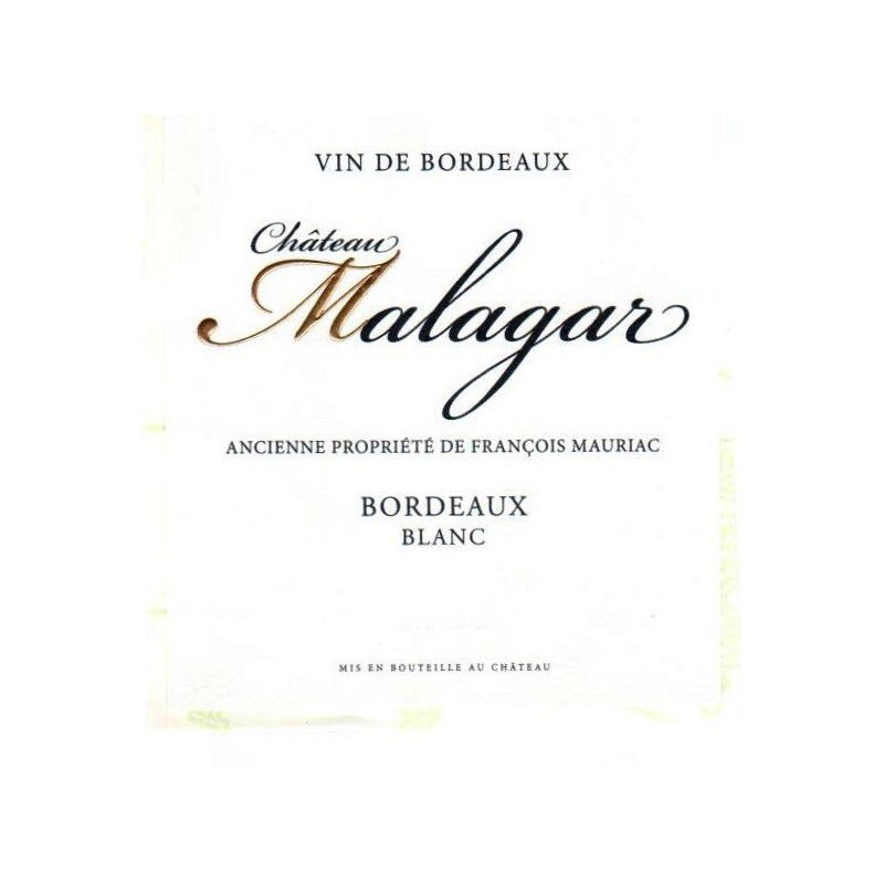 CH. MALAGAR Blanc 2019