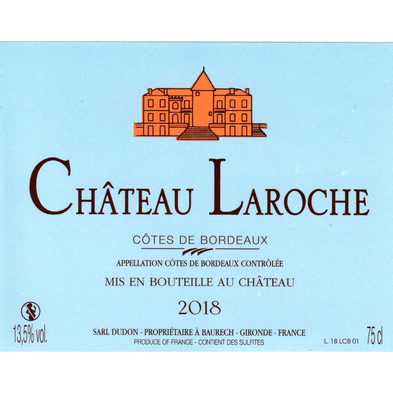 Château LAROCHE 2018