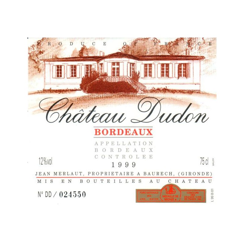 CH. DUDON Rouge