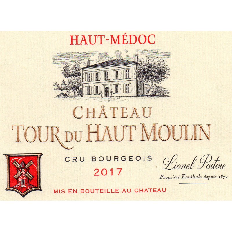Château TOUR DU HAUT MOULIN 2017