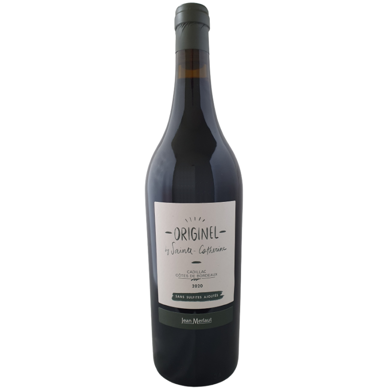 Originel By SAINTE CATHERINE "sans sulfite ajouté" Rouge 2020