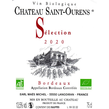 Château SAINT OURENS 2020