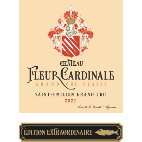 Château FLEUR CARDINALE 2022 Edition Extraordinaire