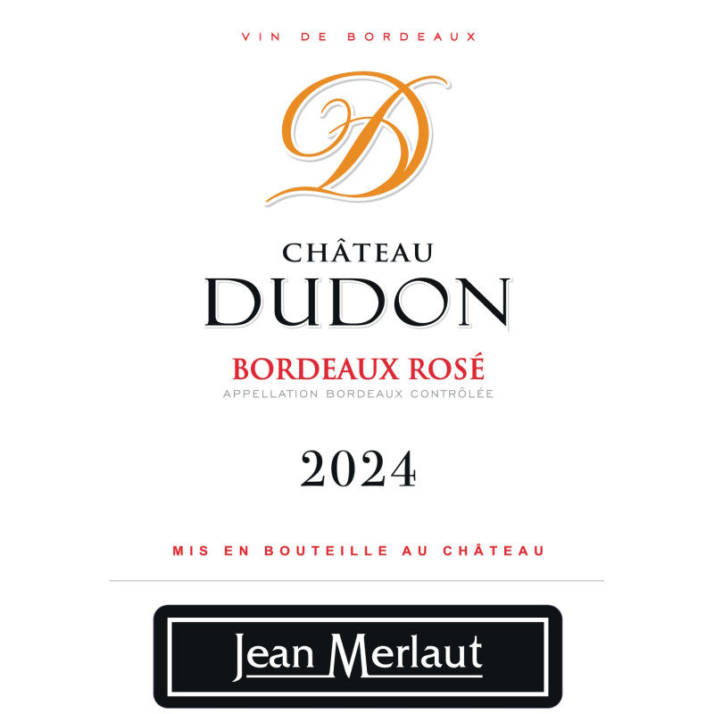 Château DUDON Rosé 2024