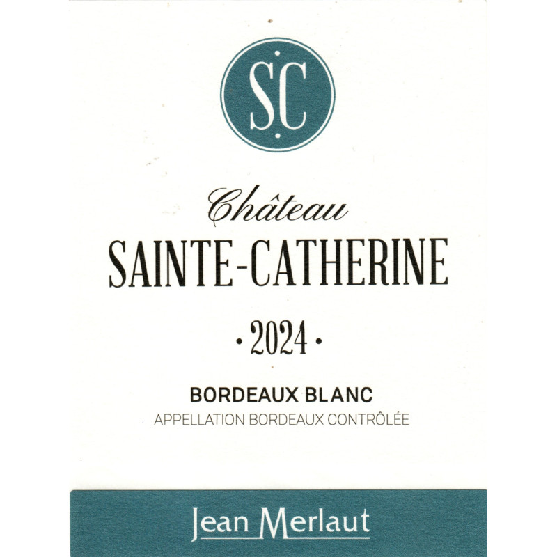 Château SAINTE CATHERINE Blanc 2024