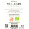 Château SAINTE CATHERINE Blanc 2024 Château SAINTE CATHERINE Blanc 2024