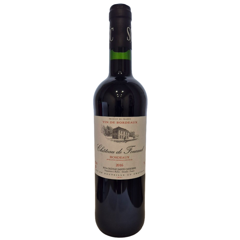Château DE FOUCAUD ROUGE 2016