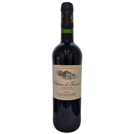 Château DE FOUCAUD ROUGE 2016