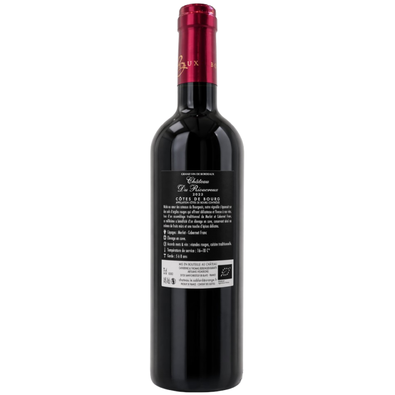 Château DU RIOUCREUX 2023