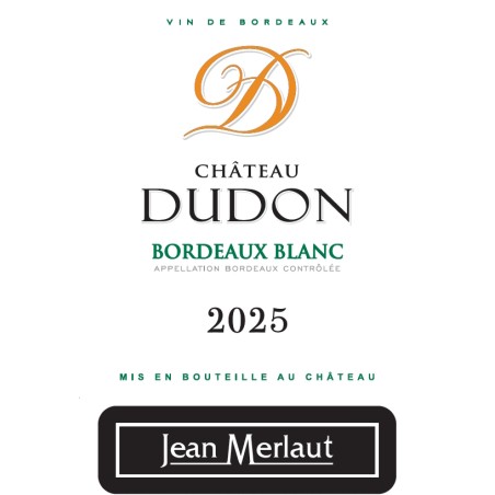 Château DUDON Blanc 2025