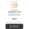 Château DUDON Blanc 2025
