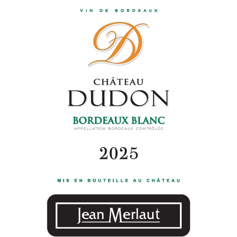 Château DUDON Blanc 2025