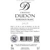 Château DUDON Blanc 2025