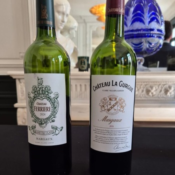 Ce lundi également découverte du millésime 2024 des vins de Claire et Gonzague Lurton. 🍷