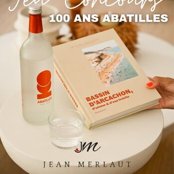 [ CLÔTURÉ ] 🧡 𝗝𝗘𝗨 𝗖𝗢𝗡𝗖𝗢𝗨𝗥𝗦 | L'équipe Jean Merlaut vous invite à fêter les 100 ans des Abatilles ! 💧 
Eau minérale naturelle made in Bassin d’Arcachon depuis 1925, la source des Abatilles souffle ses 100 bougies cette année. 
✨ Tentez de remporter le livre lifestyle "Bassin d'Arcachon, d'amour & d'eau fraîche", imaginé pour les 100 ans des Abatilles et conçu comme une véritable déclaration d'amour au territoire ainsi qu'une bouteille collector spéciale 100 ans.

𝗣𝗼𝘂𝗿 𝗽𝗮𝗿𝘁𝗶𝗰𝗶𝗽𝗲𝗿 (𝗢𝗕𝗟𝗜𝗚𝗔𝗧𝗢𝗜𝗥𝗘) :
1️⃣ Likez cette publication
2️⃣ Abonnez-vous aux comptes 👉 @jeanmerlaut et @source_des_abatilles
3️⃣ Identifiez un ami en commentaire
Bonus : partagez le post en story pour doubler vos chances de gagner !

🗓️ Clôture : 14 octobre 2025
🎉 Tirage au sort : 15 octobre 2025
🍀 Bonne chance à tous ! 😉

📌 ⚠️ Les abonnements seront vérifiés au moment du tirage. Pas d’abonnement = pas de lot !

#jeuconcours #jeu #jeuinstagram #tentezvotrechance #bonnechance #concours #abatilles #sourcedesabatilles #eauxdesabatilles #bassindarcachon #madeinbassin #madeinfrance #frenchproduct  #jeanmerlaut #jeanmerlautmoment #jeanmerlautvins #jeanmerlautselection #terroir #bordeaux #grandcru #arcachon #eaumineralenaturelle #bordeauxmaville #100ansdesabatilles